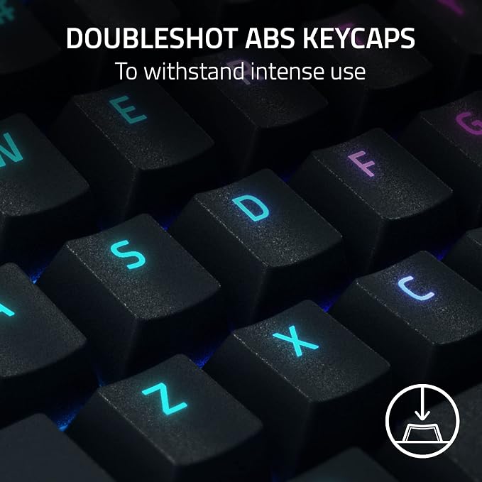 Razer BlackWidow V4 Pro Wired Mechanical Gaming Keyboard, Orange Switches | Tactile & Quiet Switches, Doubleshot ABS Keycaps, Command Dial, 8 Dedicated Macro Keys, RGB, Snap Tap, Magnetic Wrist Rest - Image 7