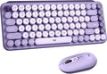 Logitech POP Keys + POP Mouse - Wireless Keyboard and Bluetooth Mouse Combo with Typewriter-Style Mechanical Keys, Emoji Features, Cute Compact Design - Cosmos by Unknown