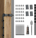 Starlink Cable Routing Kit Wall Pass Through Grommet Mounting Kit 3/4" and 5/16" Drill Bit, Wire Clips & Cable Ties for Starlink Gen 2/3 Dish & Mini Ethernet Installation by EAZUSE