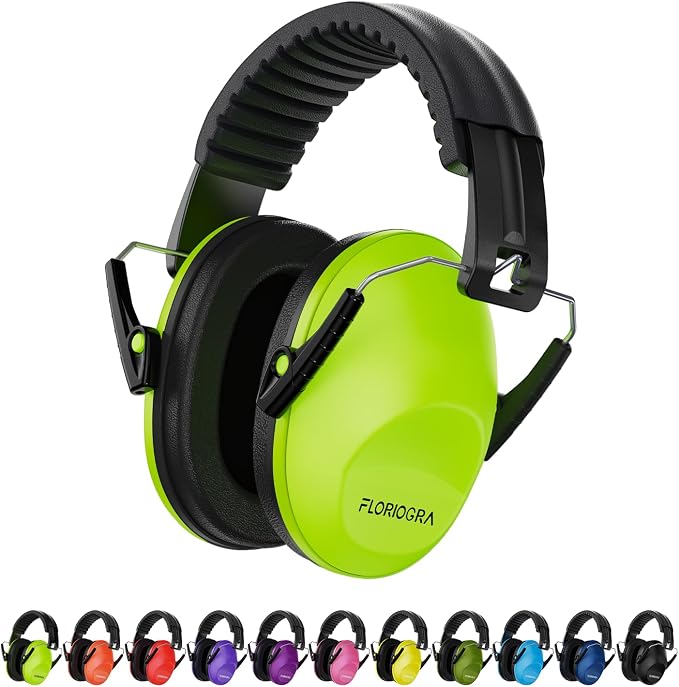 Floriogra Noise Cancelling Headphones for Kids/Toddler 28dB SNR Ear Muffs | Kids Ear Protection Noise Reduction Earmuffs for Children, Hearing Protection for Monster Jam, Concerts, Fireworks, Autism by Floriogra