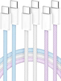 Senetem USB C to C Cable 3FT+6FT+10FT 3-Pack, 60W Fast Type C Charger Cord | Fast Charging for iPhone 15 16 17 Pro Max Plus, Samsung Galaxy S24/S23 S22, MacBook/iPad/Pixel/Apple/Android USB-C by Senetem