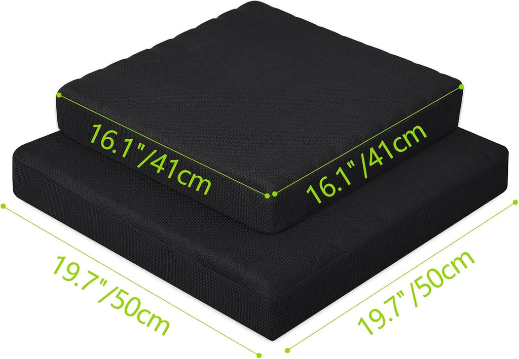 Extra Large Seat Cushion for Sofa with 3D Breathable Grid - Image 2