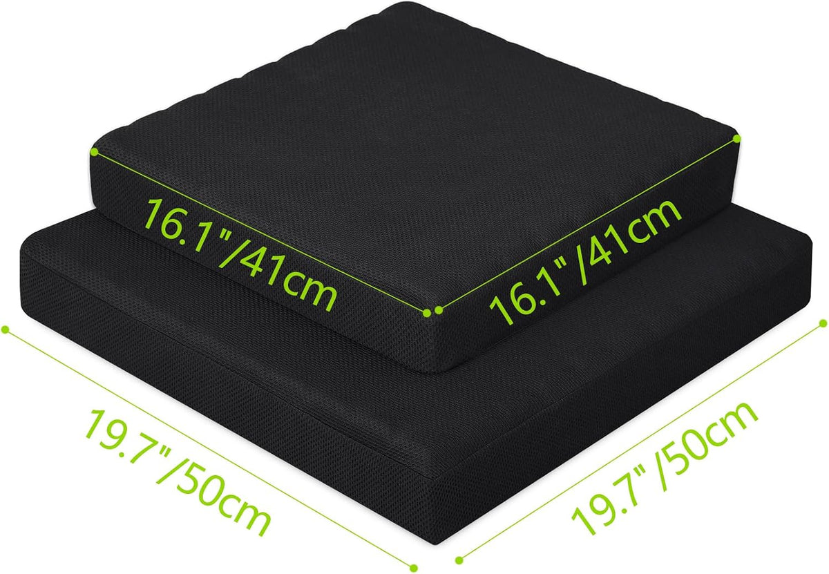 Extra Large Seat Cushion for Sofa with 3D Breathable Grid - Image 2