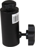 Prox X-LS64 Universal Compact Single Stud Lighting Mount for Most Speaker Stands by ProX Live Performance Gear