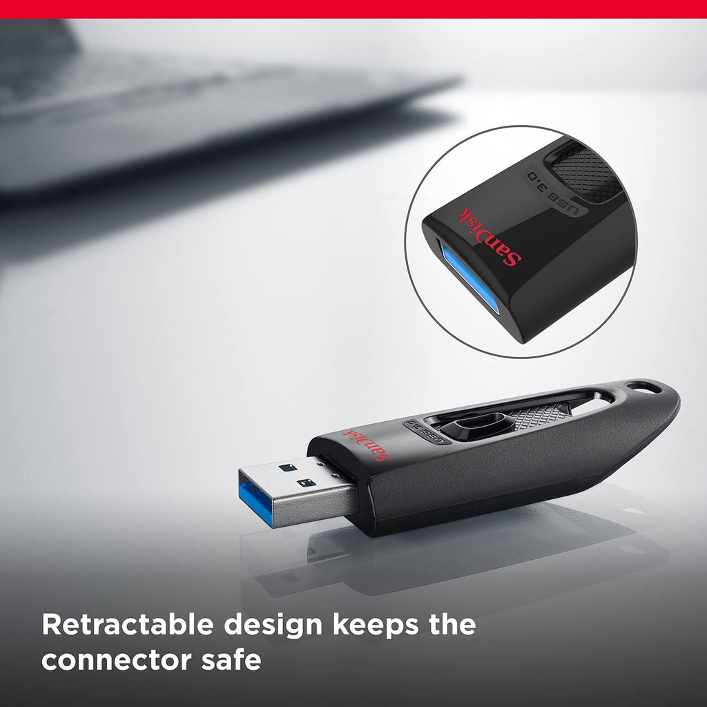 SANDISK 64GB Ultra, USB-A Flash Drive, Up to 130MB/s Read Speeds - 2 Pack - Image 5