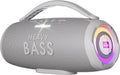 HEAVY BASS Speakers Bluetooth Wireless, 80W Max Loud Portable Speaker with Bass, 20H Playtime, IPX6 Waterproof, Dual Pairing, Perfect for Outdoor Camping,Beach by Unknown