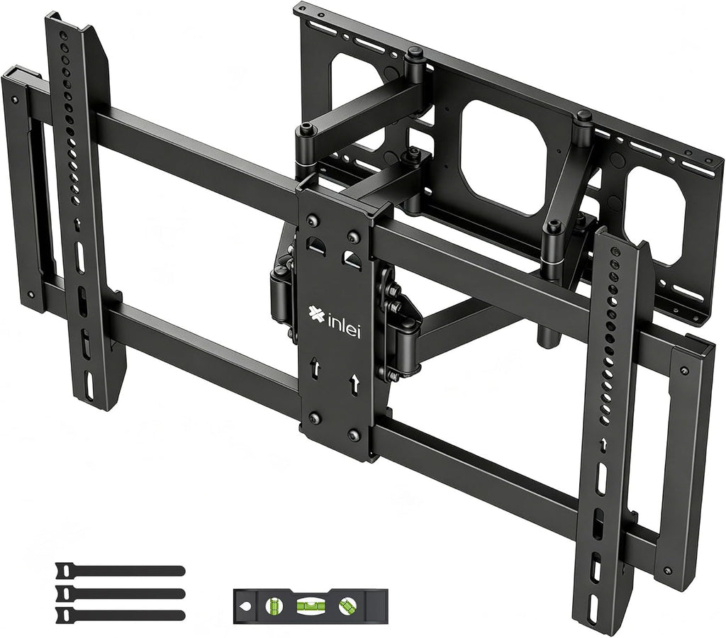 1.3" Ultra Slim Full Motion TV Wall Mount for 37"-90" Flat/Curved TV - Image 9