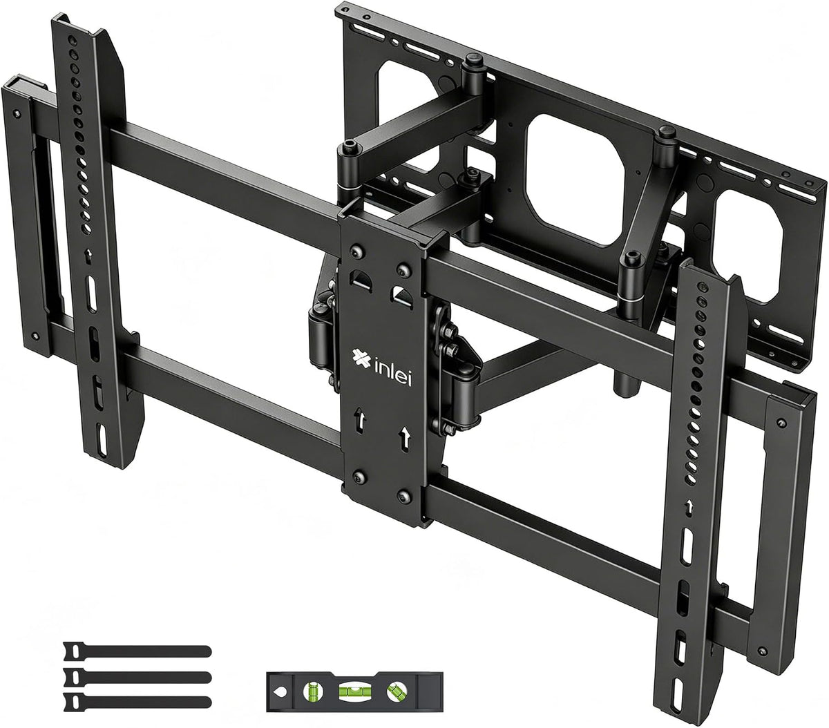 1.3" Ultra Slim Full Motion TV Wall Mount for 37"-90" Flat/Curved TV - Image 9