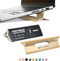 Steepy Portable Laptop Stand for Desk – Adjustable Height & Laptop Holder | Ergonomic Computer Stand for Cooling & Comfort – Slip-Proof, Sturdy Design – Universal Fit for 13-17 Inch Devices for Posture by Steepy