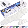Cloud Keyboard Wrist Rest – Create-ables Qloud Cloud Wrist Rest for Computer Keyboard and Mouse, Ergonomic Memory Foam Wrist Pad with Non-Slip Base, Includes Cloud Mouse Pad – White by Create-ables