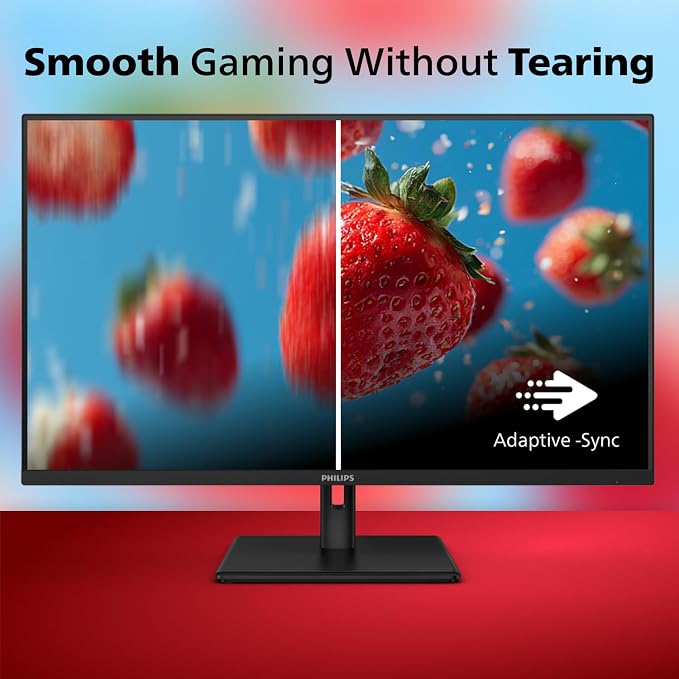 Philips 32 Inch Computer Monitor FHD 100Hz VA, 32E1N1100L | 1920×1080 LED Monitor, 1ms MPRT, HDMI 1.4, VGA, VESA, Adaptive Sync, Flicker-Free, 4yr Advance Replacement Warranty - Image 3