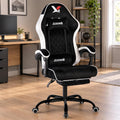 Computer Gaming Chair, 400 lb Velvet Recliner with Footrest for Adults by ZJXKWIN