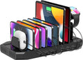 Unitek USB C Charging Station for Multi-Devices, Charger Dock with 2xPD 20W | Type C Charging Station for Multiple Devices, 6 IN 1 Fast Charger Organizer Dock for iPhone iPad Android Tablets All Charging by Unitek