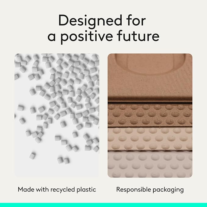 Logitech Signature Comfort Plus MK880 Combo Keyboard Mouse - Off White | Signature, Full-Size, with Palm Rest, Silent Clicks, Bluetooth, for Windows and macOS - Image 15