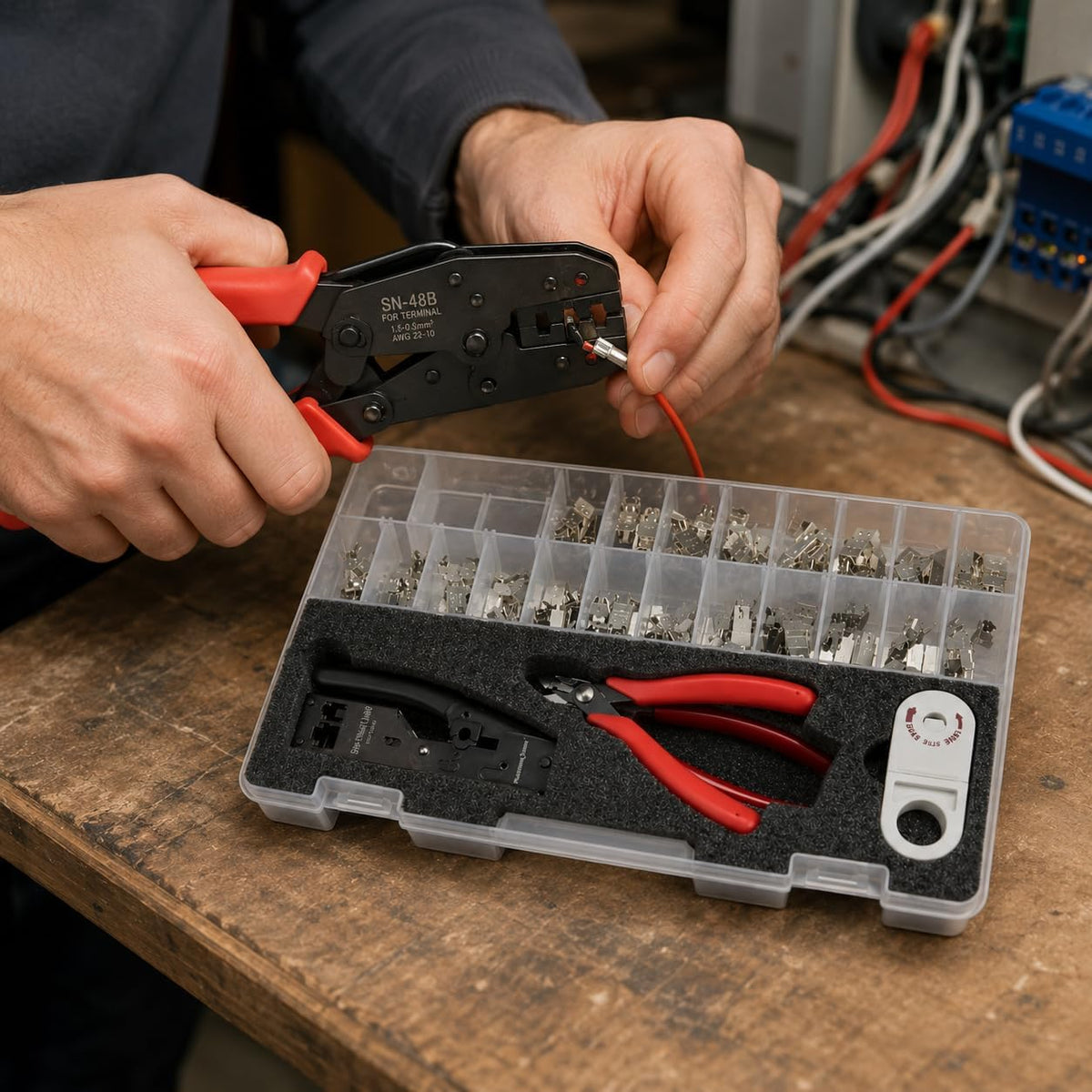 Platinum Tools 90180 26 AWG Termination Kit, Cat6A Rated for Network Installers - Image 2