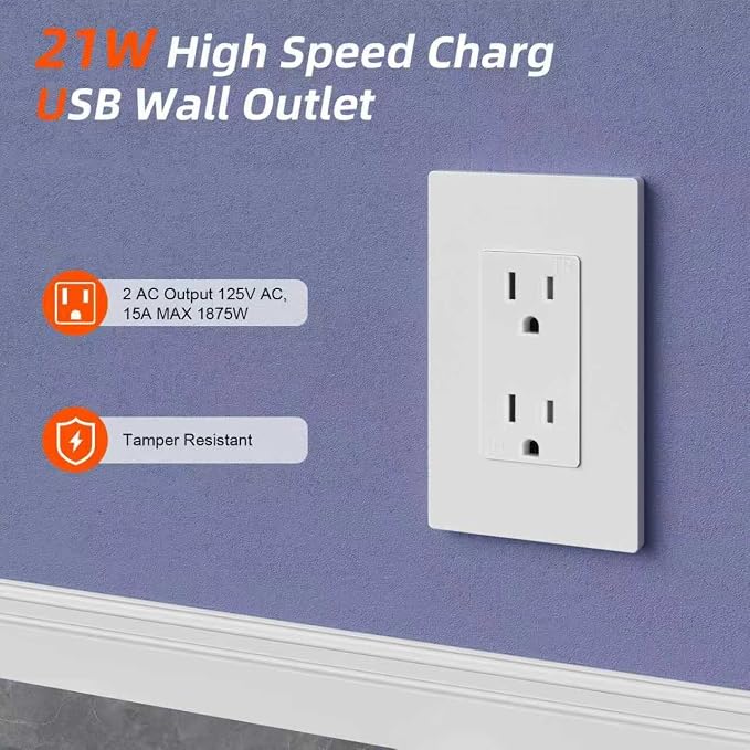 in Wall Cable Management Kit 2 AC TV Outlet Wall Kit 7.8ft Cord Power Relocation in Wall Outlet Extender for Living Room Bedroom and Home Theater - Image 3