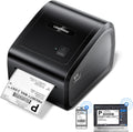 Bluetooth Thermal Label Printer 4x6 with Built-in Paper Bin by Omezizy
