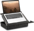 Laptop Tray with Cushion (Black) by VigoWood