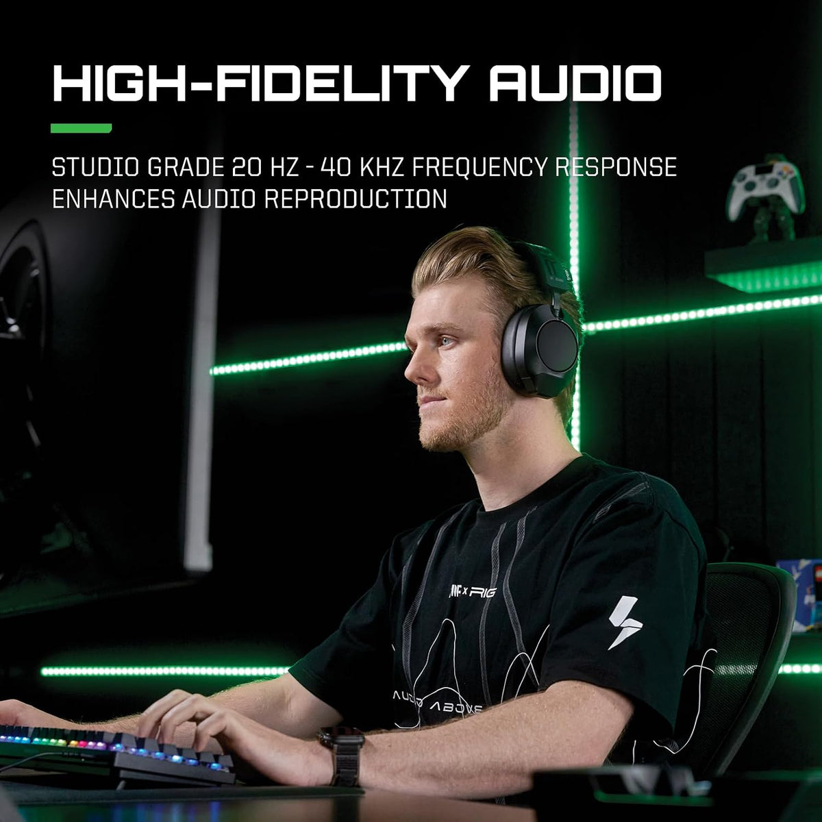 RIG R8 Spectre PRO HX Dual Wireless Gaming Headset for Xbox and PC - Image 4