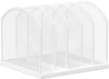 Gawerk 5-Section Vertical Desktop Organizer, 6-Section Mesh File Folder Stand Sorter for Office Home Classroom Organization by Gawerk