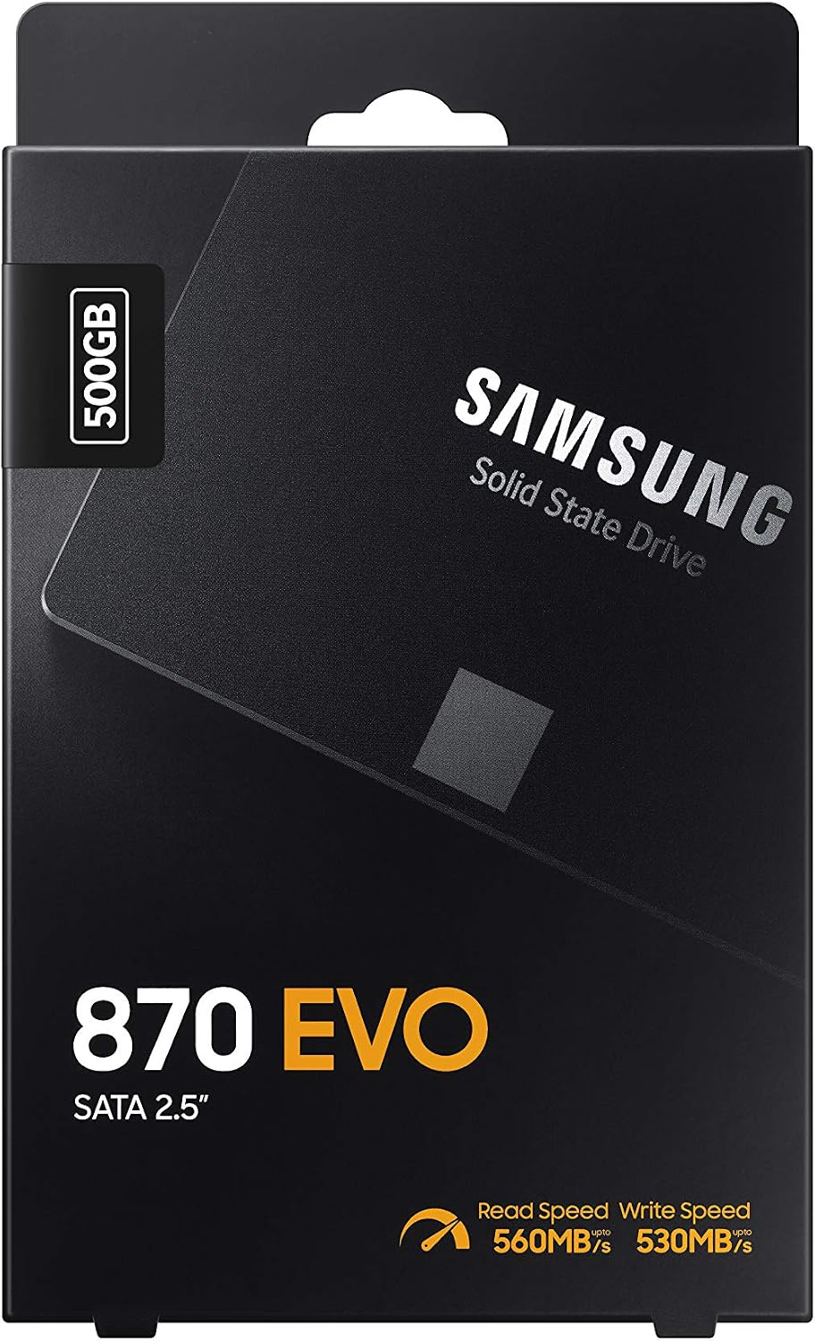 SAMSUNG 870 EVO SATA SSD 500GB 2.5” Internal Solid State Drive, Upgrade PC or Laptop Memory and Storage for IT Pros, Creators, Everyday Users, MZ-77E500B/AM, Black - Image 6