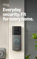Ring Battery Doorbell 2K (newest model) Retinal 2K with wide-angle video, up to 6x Enhanced Zoom, Two-Way Talk, and Built-In Battery, Speckled Gray by Ring