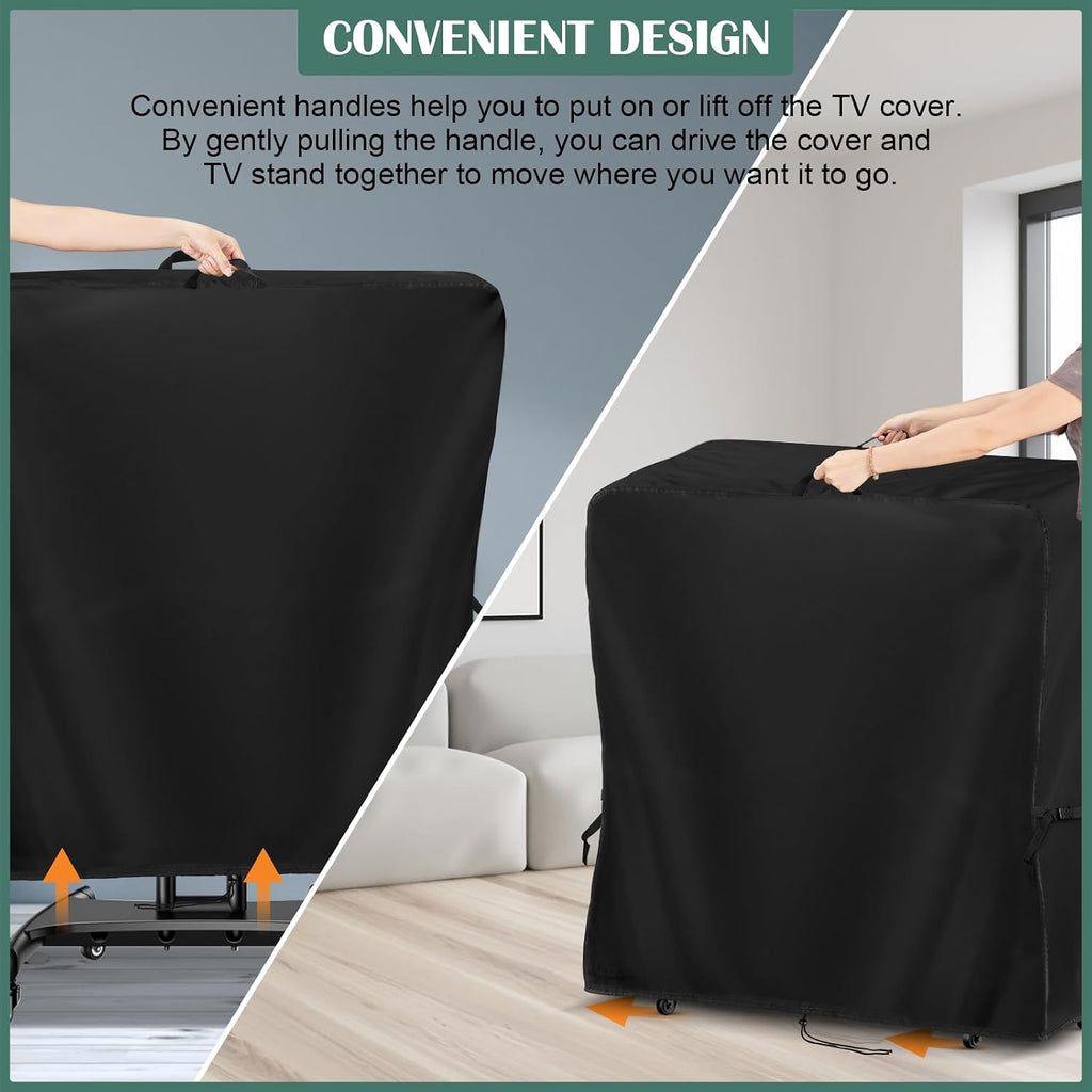 Kingling Outdoor TV Cover 60 Inch Weatherproof for 55-60 Inch TV - Image 7