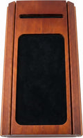 Foldable Sofa Couch Armrest Tray Wooden Anti-Slip with Phone Holder by NERCHVO