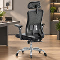 Marsail Big and Tall Ergonomic Office Chair with 6D Armrests, 3D Adjustable Headrest, Sliding Seat, Lumbar Support, 4-Position Tilt Lock, Height Adjustable, 330 lbs Capacity by Marsail