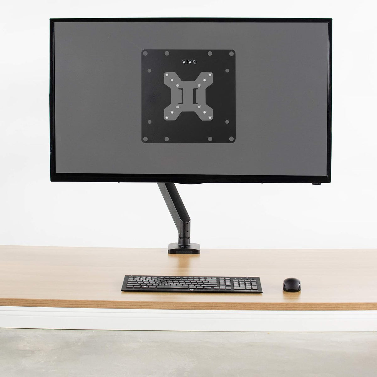 VIVO Black VESA Monitor & TV Mount Adapter, 23-42 in Screens, MOUNT-AD2X2 - Image 5