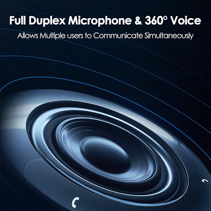 Yealink Bluetooth Speakerphone Conference Microphone Teams Certified CP700 USB Full Duplex Noise Reduction Algorithm Home Office 360° Voice Pickup (Package Without dongle) - Image 2