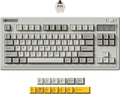 Keychron R3 Retro 80% TKL Wireless Mechanical Keyboard | Hot Swappable RGB Tactile Brown Switch, QMK Tri-Mode(2.4 GHz/Bluetooth/Wired), Compatible with Mac PC Linux by Keychron