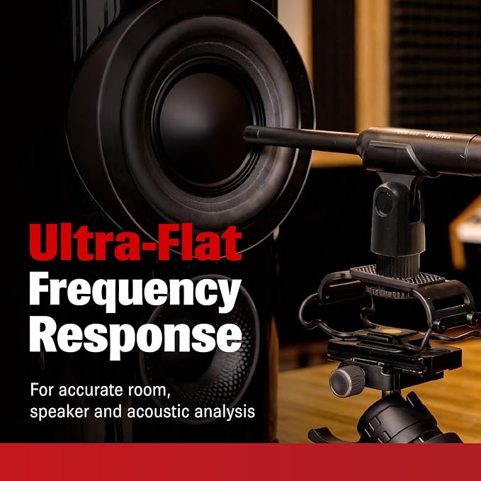 Superlux ECM999 Omnidirectional XLR Measurement Microphone, 20Hz–20kHz | For engineers and home-theater users calibrating rooms or testing speakers; flat 20Hz–20kHz response and 132dB SPL handling. - Image 4