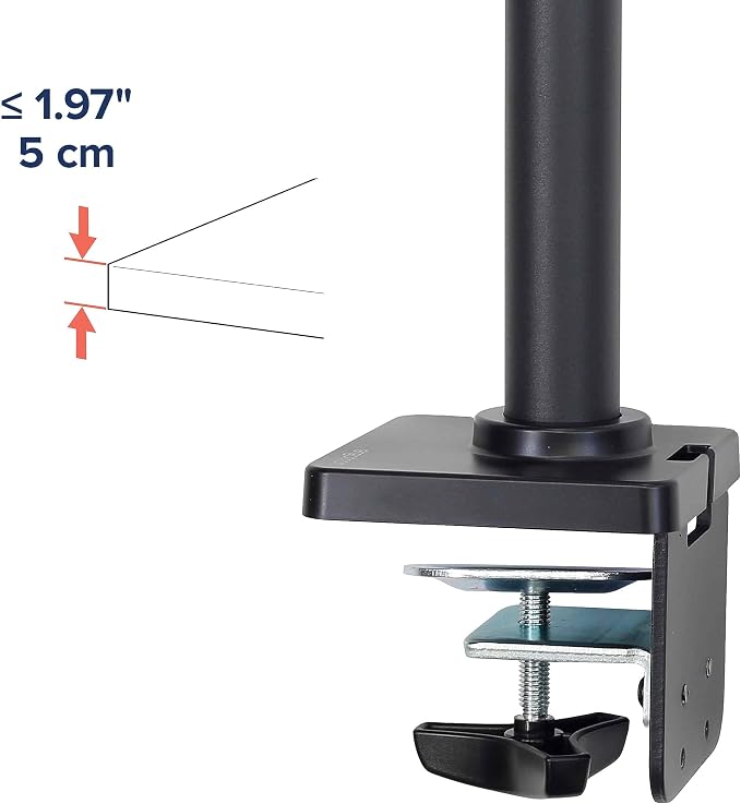 Ergotron – NX Single Monitor Arm, VESA Desk Mount – for Monitors Up to 34 Inches, 0 to 18 lbs – Matte Black - Image 8