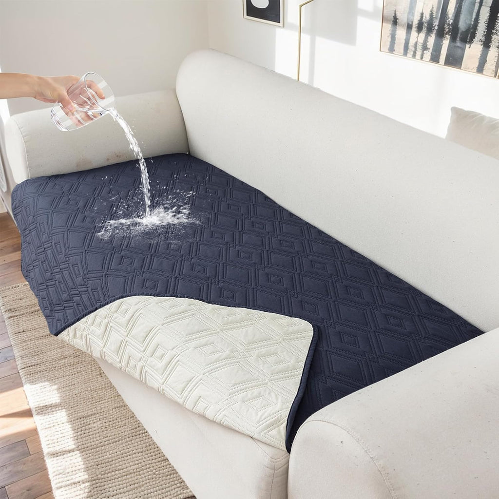 Waterproof Couch Cover for Dogs Non Slip Washable Sofa Protector by Genina