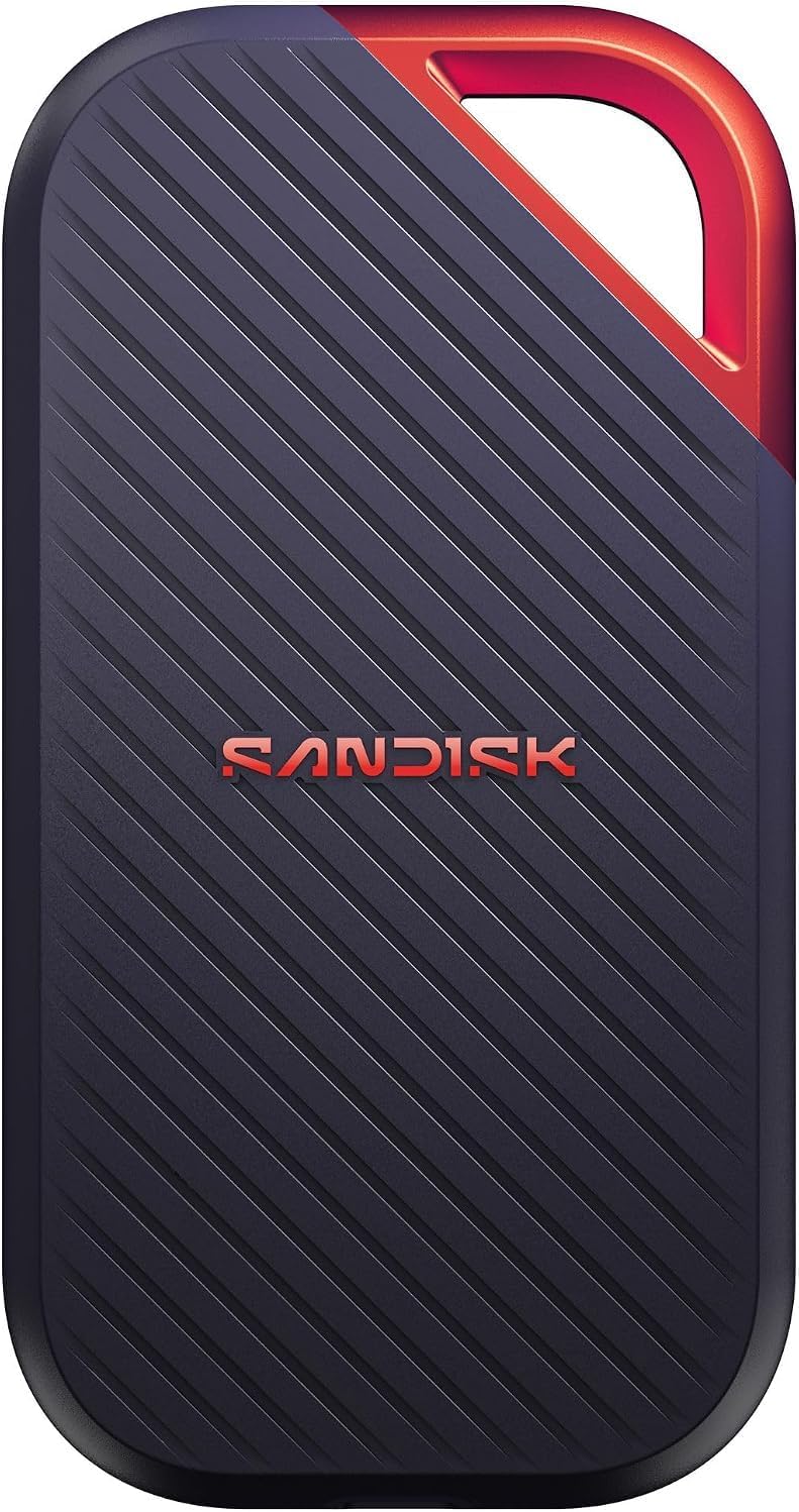 Sandisk 4TB Extreme PRO Portable SSD, Up to 4000MB/s Read Speeds -New Model by SANDISK