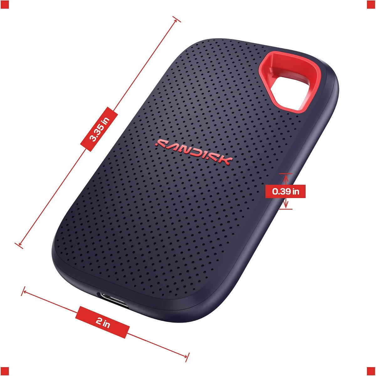 SANDISK 1TB Extreme Portable SSD, Up to 2000MB/s Transfer Speeds-New Model - Image 8