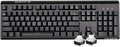 Hexgears GK735 Mechanical Gaming Keyboard Kailh Box White Switch 104 Keys ABS Keycaps Wired Gaming Keyboard with White LED Backlight, Ergonomic Design for Windows Laptop PC Mac (No Light Strip) by HEXGEARS