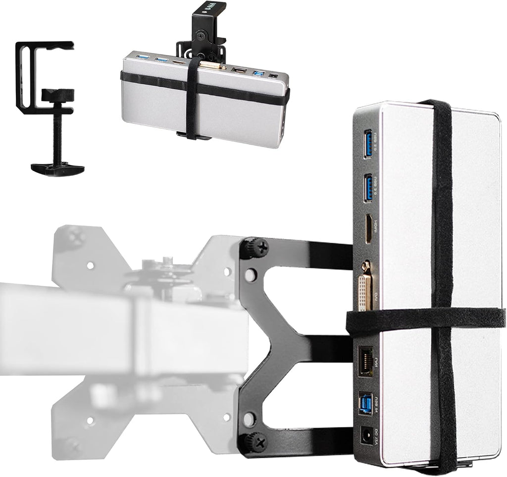 VIVO Universal Docking Station Mount for Workstation, Up to 10 in Wide by VIVO