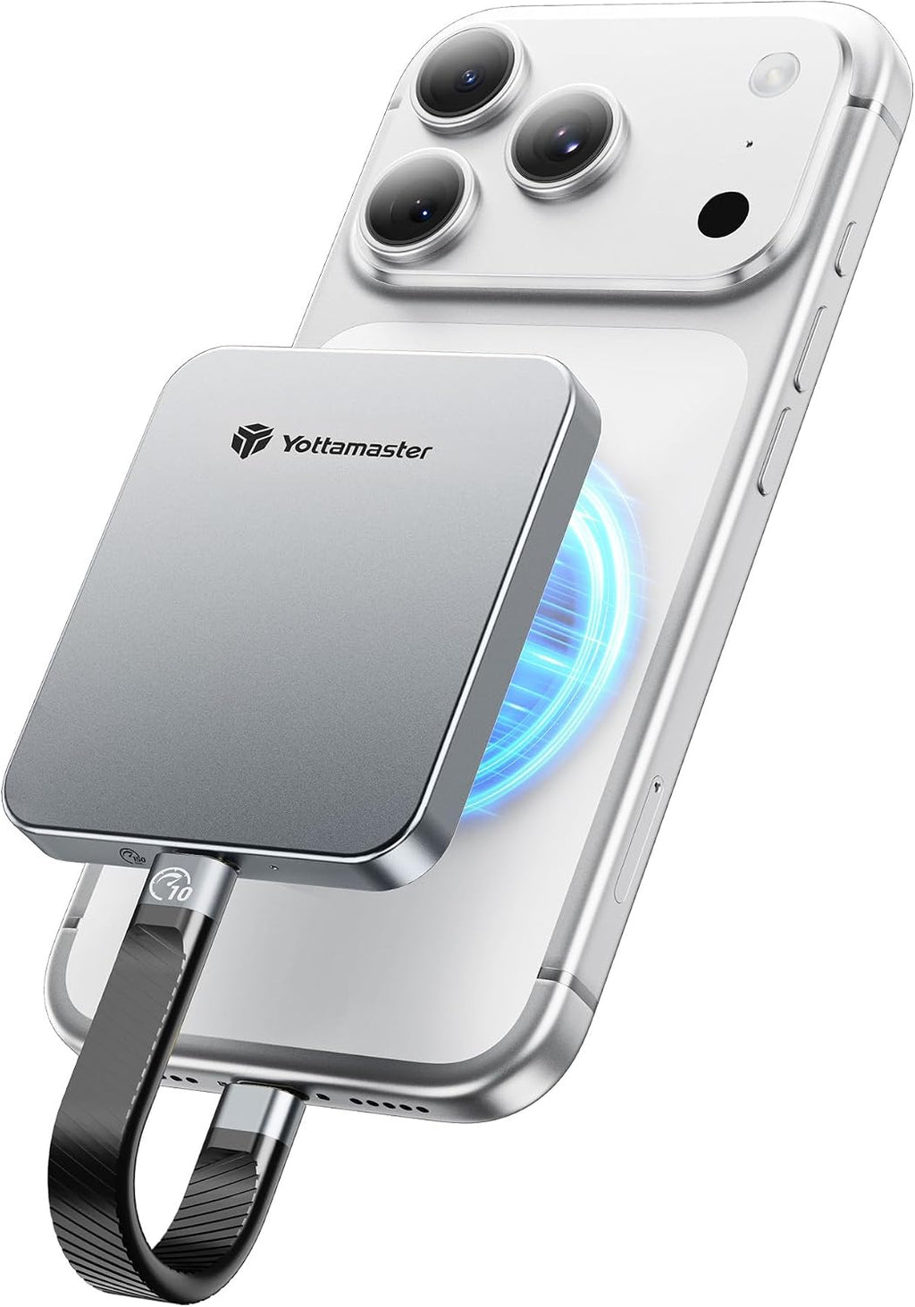 Yottamaster 128GB USB C Flash Drive, Up to 150MB/s Aluminum Portable SSD by Yottamaster