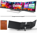 15.3" Laptop Screen Extender, 1200P FHD Triple Portable Monitor | 2.65 lbs Ultra-Light & Ultra-Slim, Travel Monitor for 14"-17.3" Laptops, Plug & Play, Compatible with Wins/Mac/Android by Unknown