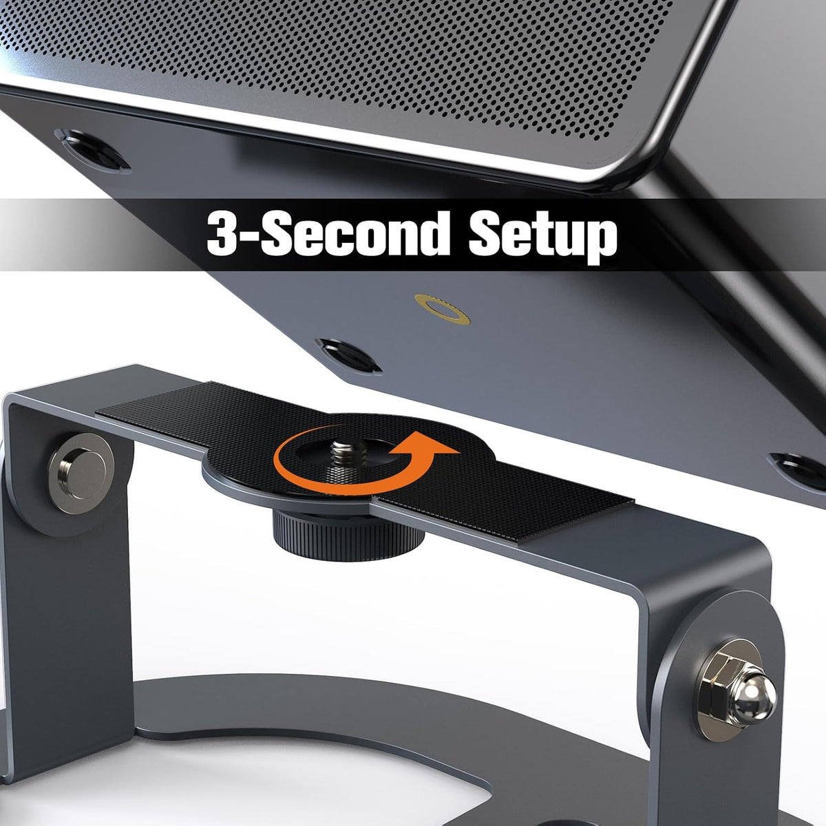 DAWASAPAT Desktop Projector Stand Table, MINI Tabletop Projector Holder Mount with 1/4" Screw & Cable Ties, Easy Setup Stand for Most Projectors for Home, Office, Outdoor Projection - Image 7