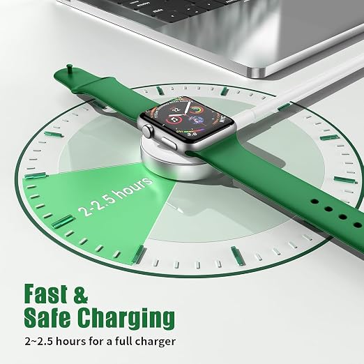 Apple Watch Charger Fast Charging, USB C Magnetic iWatch Fast Charging Cable Cord 6ft and iPhone Type C Wall Charger Block Plug for Apple Watch Series Ultra 2/Ultra/Series 11/10/9/8/7/SE/6/5/4/3/2 - Image 4