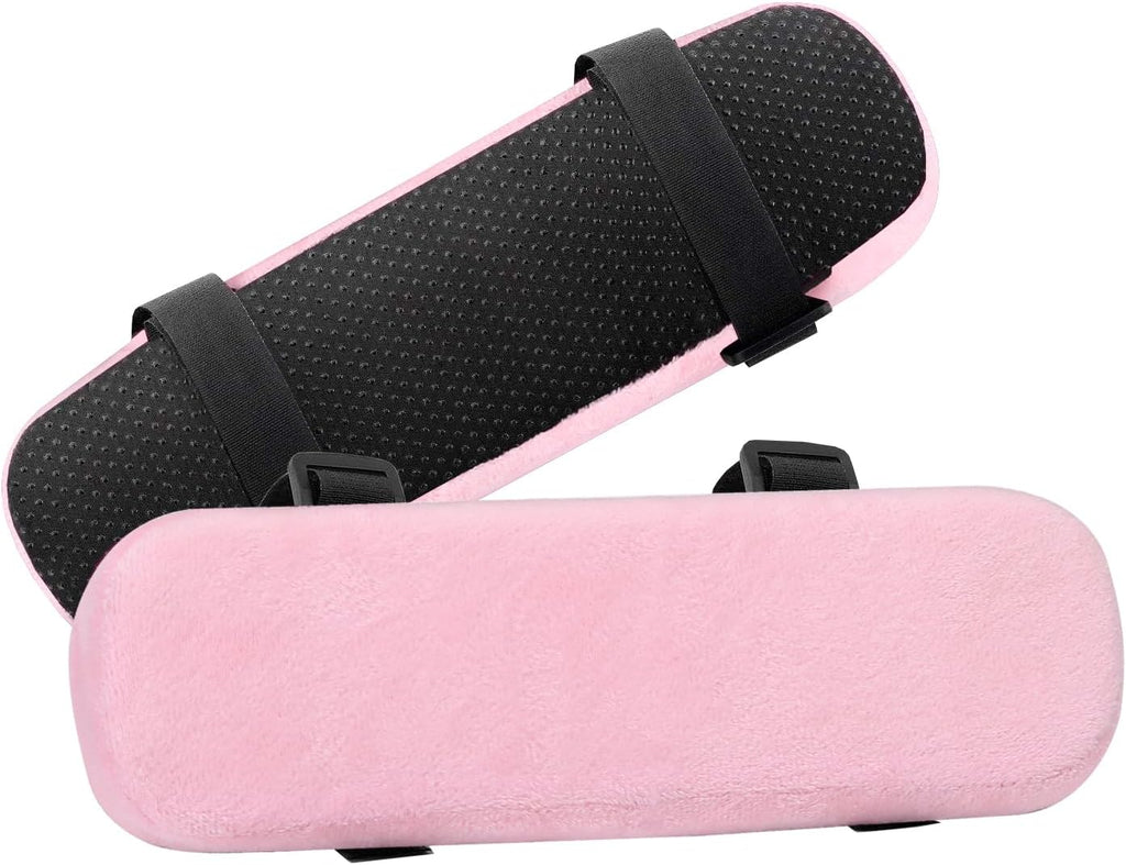 MOSISO Chair Armrest Pads, Home/Office Chair Arm Rest Covers, Pink by MOSISO