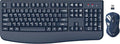 Wireless Keyboard and Mouse Combo, EDJO 2.4G Full-Sized Ergonomic Computer Keyboard with Wrist Rest and 3 Level DPI Adjustable Wireless Mouse for Windows, Mac OS Desktop/Laptop/PC(Galaxy Blue) by EDJO