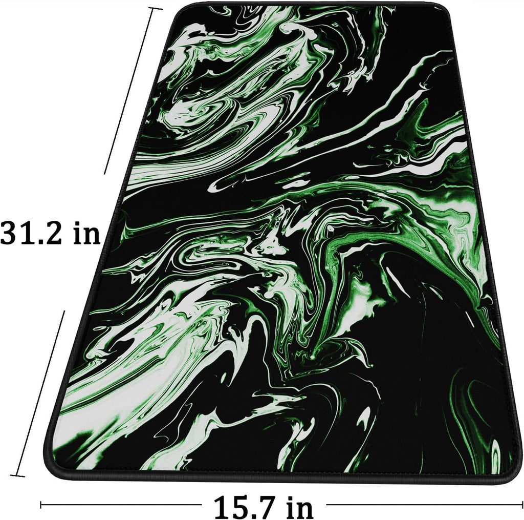 Large Extended Mouse Pad with Stitched Edges, Non-Slip Natural Rubber Base - Image 6