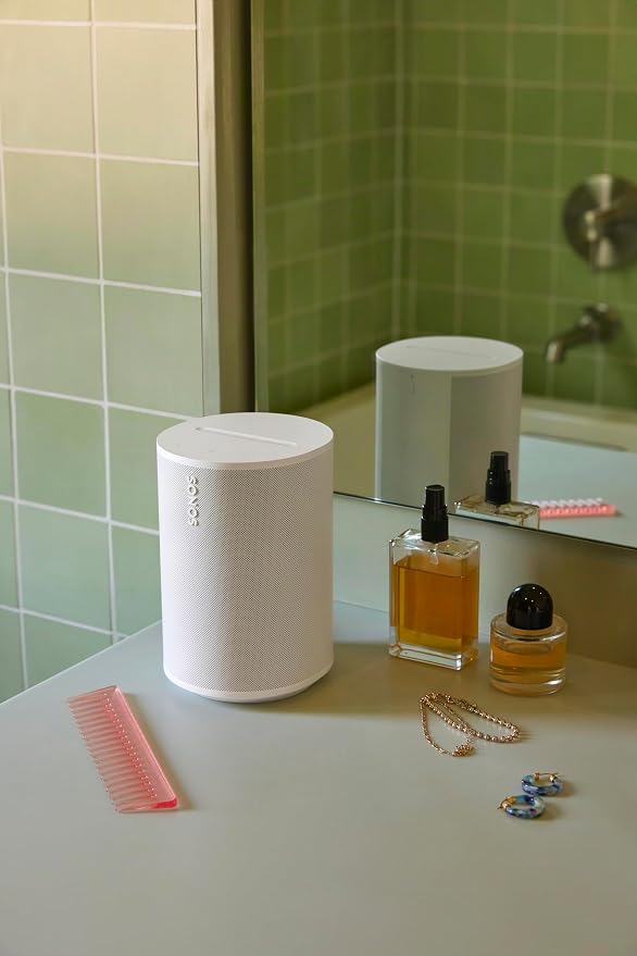 Sonos Era 100 SL Compact, Microphone-Free Speaker - White - Image 6