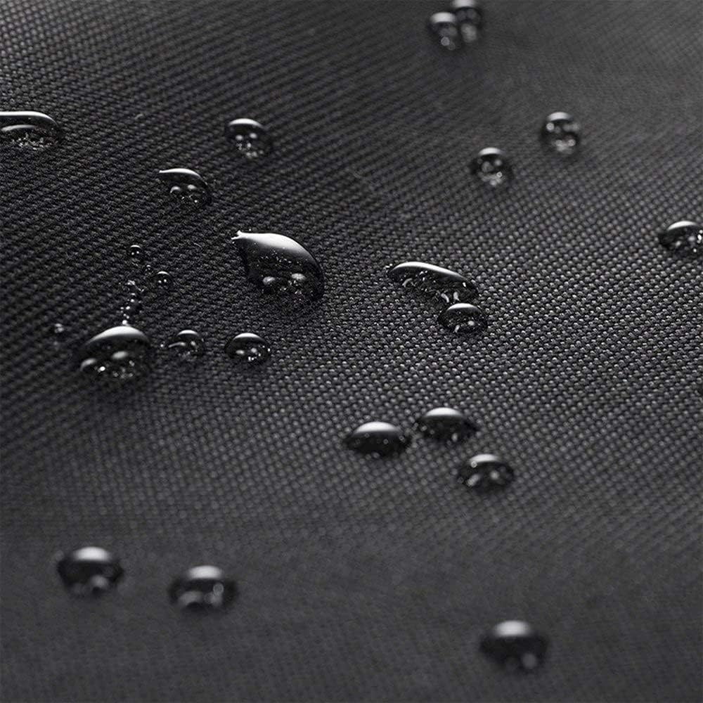 Outdoor Stand TV Cover 60-72 Inch - Outside Mobile Cart Weatherproof Dustproof Screen Protection for LED OLED LCD Flat & Curved TVs - Black - Image 4