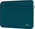 Laptop Case 14 inch, Durable Shockproof Protective Notebook Cover Bag with Accessory Pocket, Carrying Laptop Sleeve Compatible for MacBook HP Lenovo Dell Asus Acer, Cyan Color by Hsmienk
