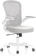 Office Chair|Ergonomic Desk Chairs 330LBS Capacity | Flip-up Armrests,Mesh Computer Chair,High Back,Comfy Work,Adjustable Lumbar Support by Synorla